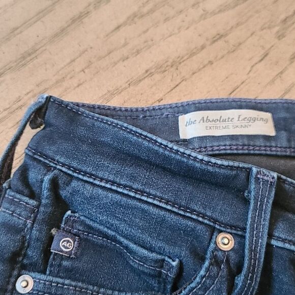 Adriano Goldschmied AG legging jeans size 24R - Picture 3 of 7